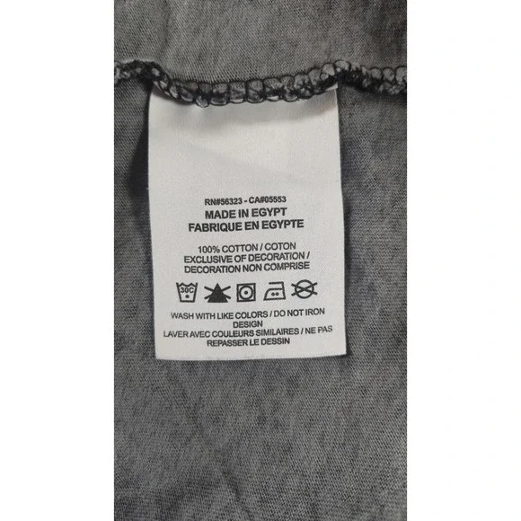 Nike Fly T-Shirt Snakeskin Print Pattern Black Gray Hip Hop Hoops Mens XL Loose - Picture 7 of 8